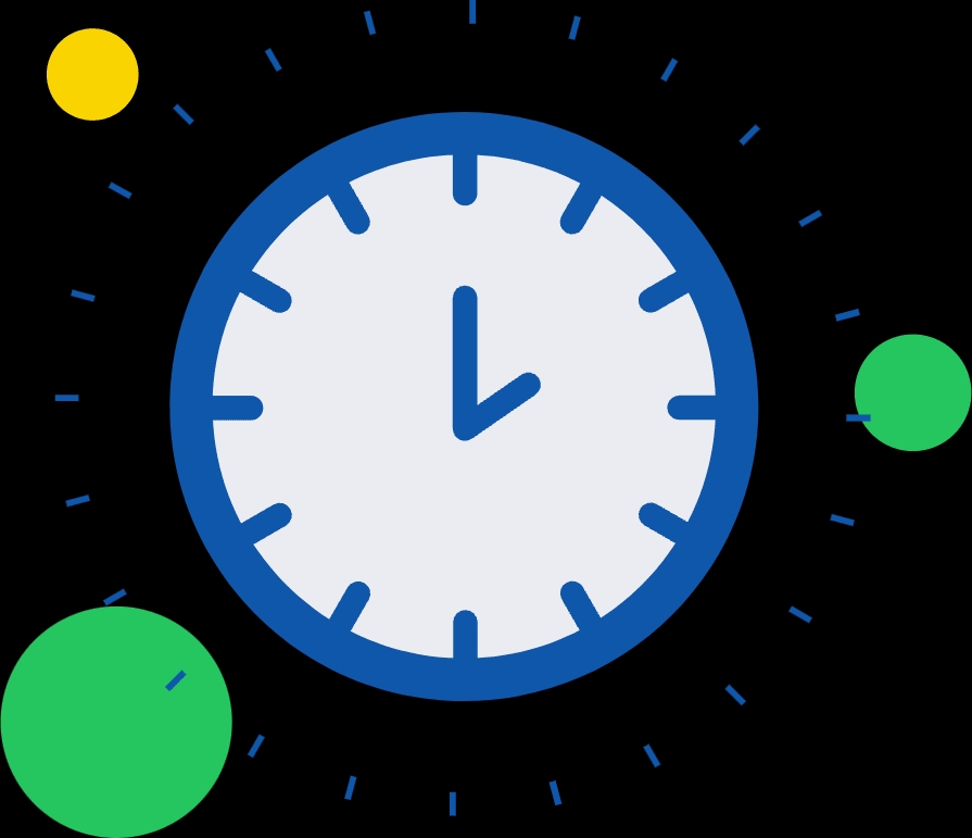 Illustration Real-time registration 24/7