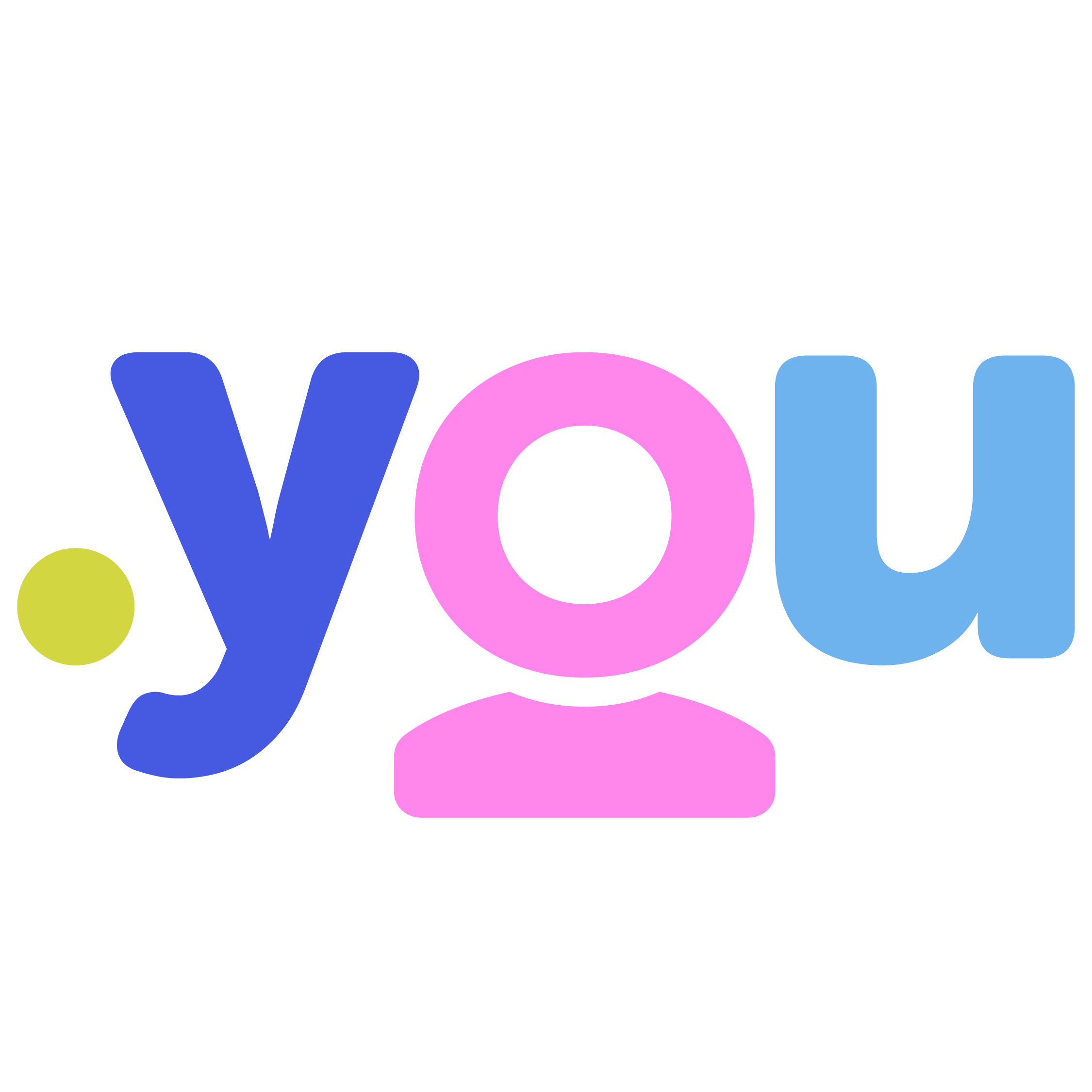 Der Mann zeigt mit dem Finger auf dich